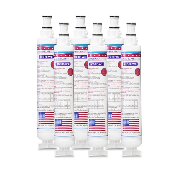 American Filter Co Sears 046-9915 Comparable Refrigerator Water Filters (made by Model number AFCAFC-RF-W3), 6PK 046-9915-AFC-RF-W3-6-70731 - main